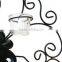 Black New arrival sun design candle holder lantern Home decoration