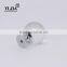 1 3/8 inch chrome plated zinc base clear crystal handle