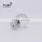 1 3/8 Inch zinc alloy chrome plated Modern glass handle knob