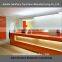 2016 wholesales durable acrylic solid surface reception desk