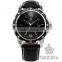 Fashion Orkina Mens Black Dial Analog Sport Quartz Wrist Watch