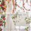 2016 Luxury New Style Sexy Mermaid Wedding Dress High Quality Beaded Crystal See Through Back With Buttons Free Shipping ML050