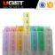 Factory Price spring plastic wholesale monthly pill box for indian