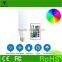 Residential lighting led bulb , high Luminous led rgb lighting , high power RGB LED bulb