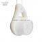 Factory Wholesale Plastic Hollow out White hair Face Cleaning Tool with Lid