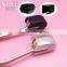 Paint oval mineral naked cosmetic make up brush with cap