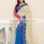 High fashion sexy georgette, poonam, micro poonam saree