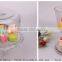 glass cake cover wth glass stand
