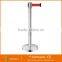 Aceally High Quality Stainless Steel Retractable Belt Stanchion Traffice Plastic Barriers