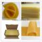 Plastic beeswax foundation for honey bee comb foundation