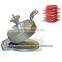 Cast iron hamburger press mold