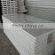 0.35mm-0.6mm Baosteel PPGI both side 50/75/100mm EPS/rock wool sandwich used for steel structure roof and wall made by XGZ
