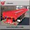 Sinotruck 3 axles 45tons drop sidewall cargo semi trailer