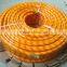 korea technology Different colors high pressure spray PVC parallel crossing hose with 3 layers, garden spray hose for Indian