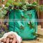pp garden bag tripod leaf collector garden waste bag leaf bag factory price