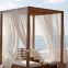 luxury garden wooden whirlpool pavilion