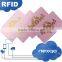 CMYK Printing EM4305 Readable And Writable RFID Card