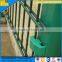 Cheap top quality pvc green coated double wire metal fencing