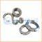 Chuanghe supply high quality din982 brass nylon lock nuts nylon ring nuts