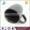 Promotional matt black color wholesale porcelain mug