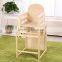 Wholesale wooden baby high chairs multi-function baby chair for restaurant portable baby high chair