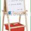 pine wood folding blackboard stand,wooden chalkboard stand,wooden message board stand