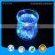 2016 new design bar glass transparent flashing led light cup /luminous cup