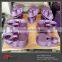 custom ABS purple drink tray of cinerama by vacuum forming