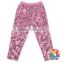 wholesale children boutique clothing aque sequin long pants baby sequin pants