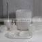 Imitate Glass Round Transparent Resin Toothbrush holder or Tumbler