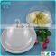 Hot sale Clear Acrylic Dome Dessert Pastry Display Food Tray with Cover