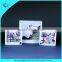 Metal Screws photo frame pop up display stand with 3 photos
