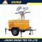 Multifunctional trailer mounted light tower with High-quality,OKHQ-ZM1000A trailer type mobile construction light tower