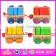 OEM welcome baby early learning toys wooden toy train,High quanlity children wooden toys train wholesale W05C024