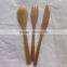 bamboo spoon fork knife/bambu dinner sets