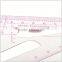 Kearing sanwich line triangle scale ruler, 1/4 & 1/5 scale for fashion design, high quality ruler for sewing market #8545