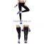 2015 fashion high stretched pants support yoga running gym