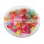 Custom Frosted Acrylic Flower Petal Beads Factory Wholesale Plastic Flower Petal Beads for Jewelry Accessories