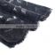 Cotton Polyester Blend Scarves & Wraps Rectangle Silver Black Feather Fashion Scarf 2017