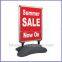 Wheeling high quality windproof water base poster board stand HS-HP22
