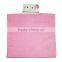 Wholesale hooded cotton baby bath towel set pink