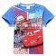 Hot Movie Cars T-Shirt for kids Wholesale Cartoon movie T-Shirts with cheap price Promotion Cars cotton T-shirts for Children