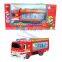 Electric Truck Shooting Bubble BO Fire Fighting Truck With Light and Music