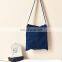 Women ladies denim messenger bag shoulder bag fashion