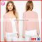 2015 Fashion Simple Pink Women Work Suit Jacket Ladies Formal Blazer