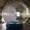 Hot sale inflatable snow globe tent ,outdoor christmas snow globe, inflatable snow bubble ball for sale
