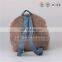 Cute ODM plush animal teddy bear backpack for kids