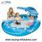 Backyard ocean swan Inflatable Pool For Sale /Custom Inflatable Pool Toys /Giant Inflatable Pool Float