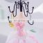 Pink Customizable Mini Female Mannequin Dress Form For Jewelry Display