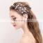 Accessories Purple Flower Bridal Headband Baby's Breath Ethereal Hair vine Decoration Girls Hair Garland Women Flower Headpiece